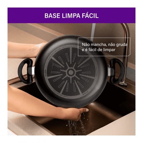 Caçarola 2l 20cm Robusta Grafite